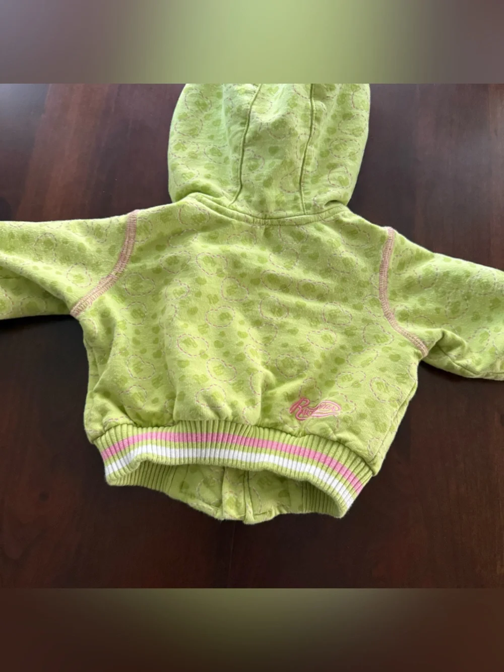 Y2K Rocawear Hoodie Baby Girl Size 0-6 M